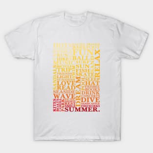 Summer words T-Shirt